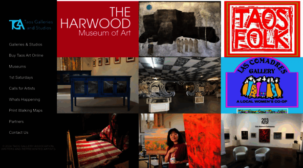 taosgalleryassoc.com