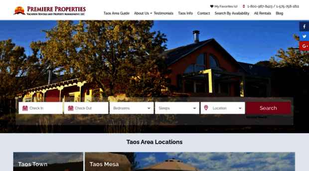 taosvacationhomes.com