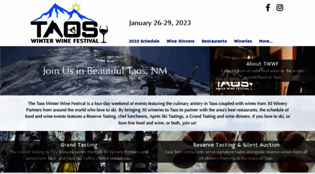 taoswinterwinefest.com