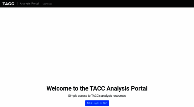 tap.tacc.utexas.edu