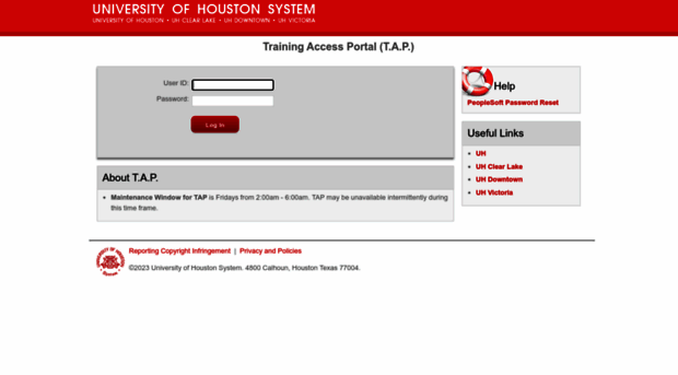 tap.uh.edu