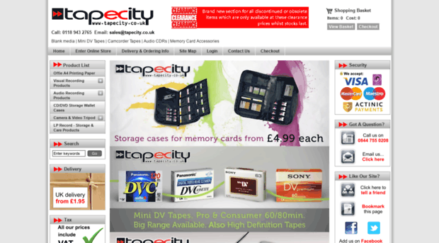 tapecity.co.uk