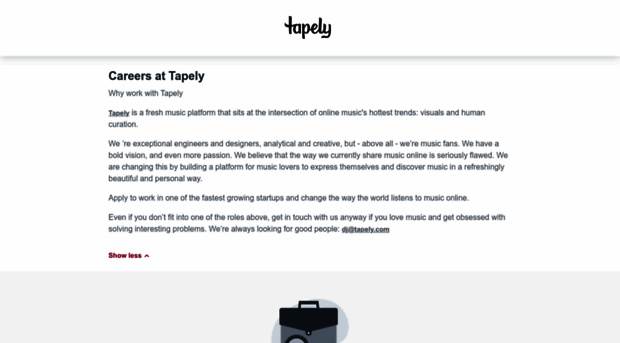 tapely.workable.com