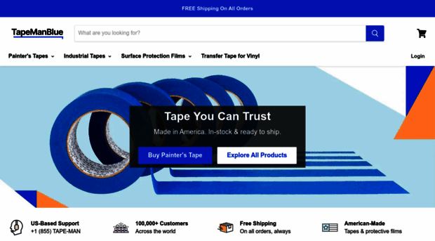 tapemanblue.com