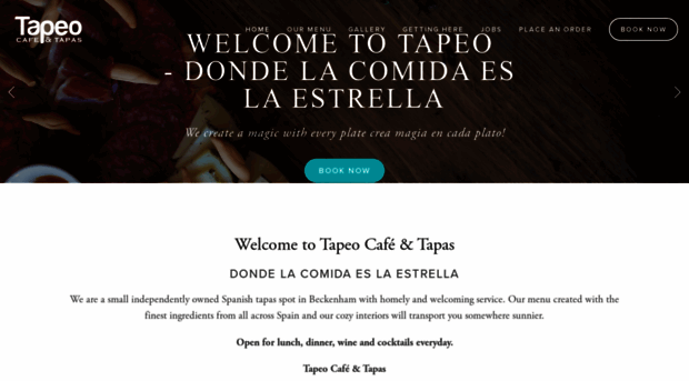 tapeocafe.co.uk