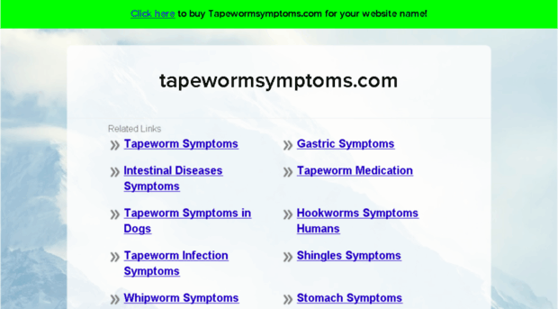 tapewormsymptoms.com