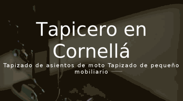 tapicerocornella.com