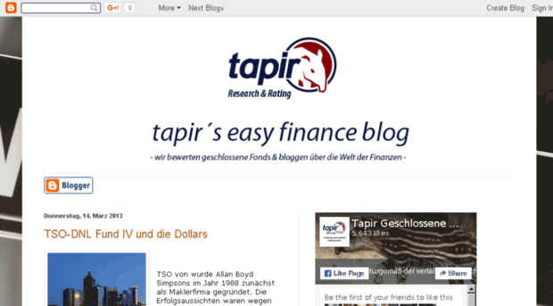 tapirseasyfinance.blogspot.com