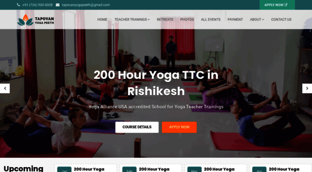 tapovanyogapeeth.com