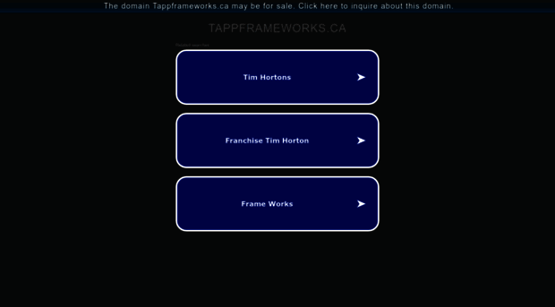 tappframeworks.ca