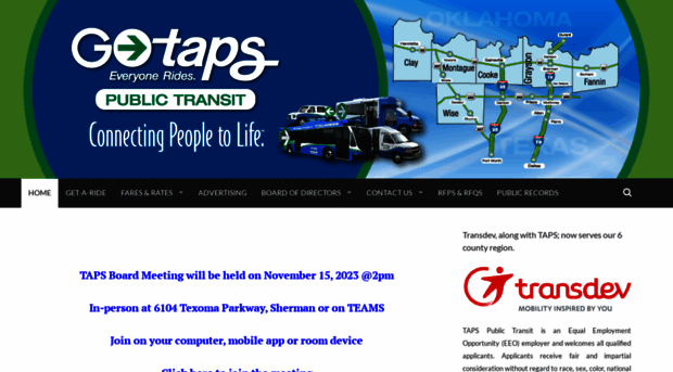 tapsbus.com