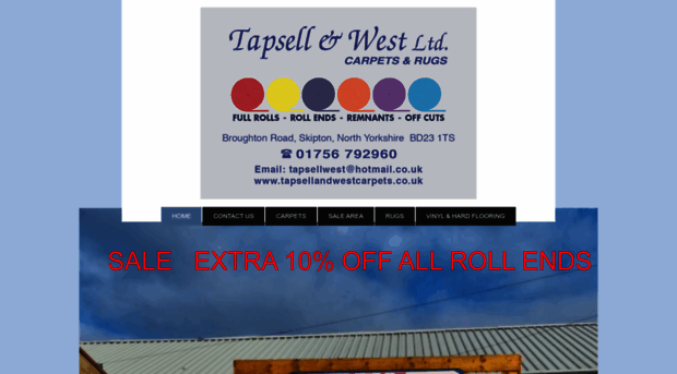 tapsellandwestcarpets.co.uk