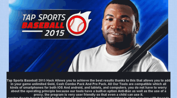 tapsportsbaseball2015.blogspot.com