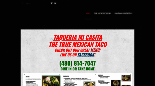 taqueriamicasita.com