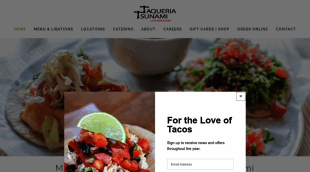 taqueriatsunami.com