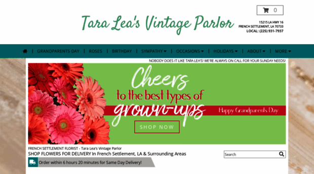 taraleasvintageparlor.com