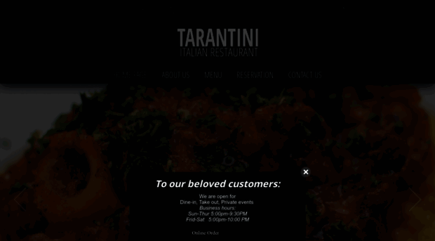 tarantinirestaurant.com