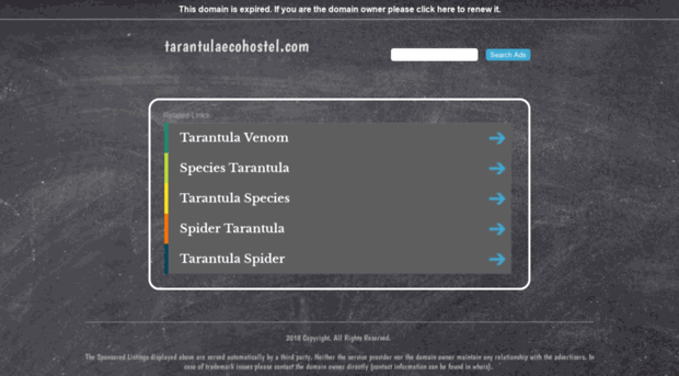tarantulaecohostel.com