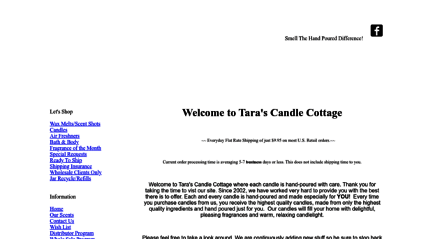 tarascandlecottage.com