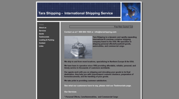 tarashipping.com