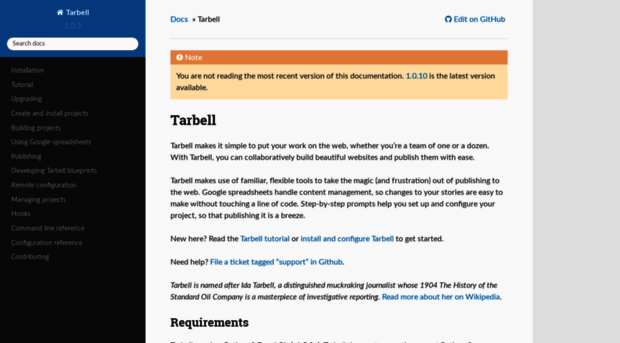 tarbell.readthedocs.io