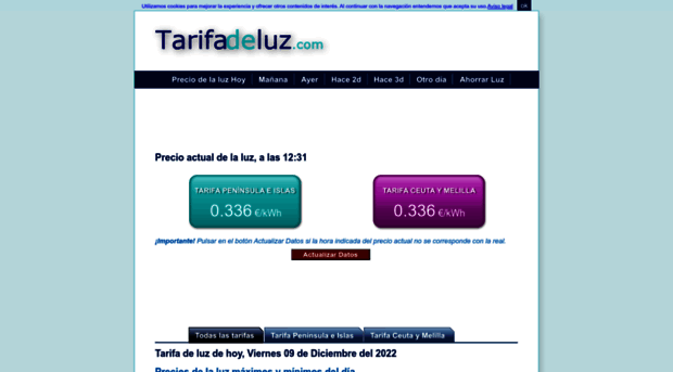 tarifadeluz.com