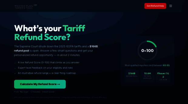 tariffstool.com