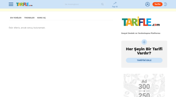 tarifle.com