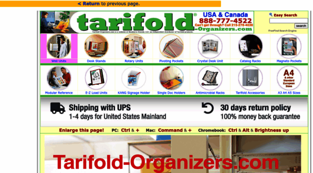 tarifold-organizers.com