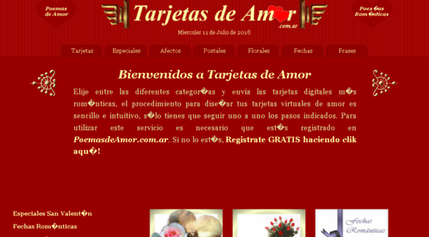 tarjetasdeamor.com.ar