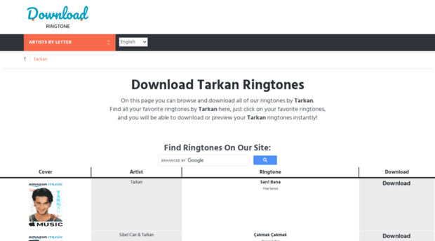 tarkan.download-ringtone.com