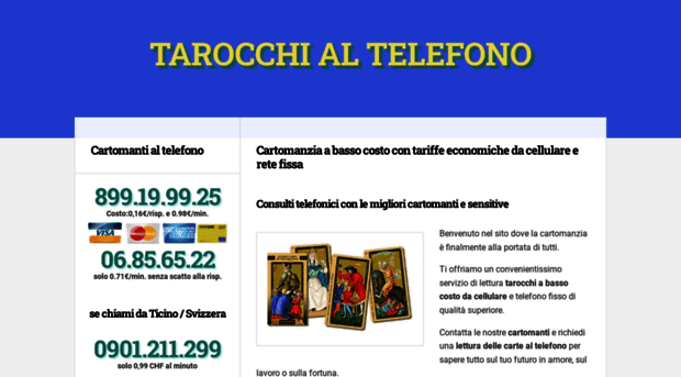 tarocchiabassocostodacellulare.com