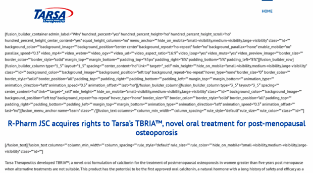 tarsatherapeutics.com