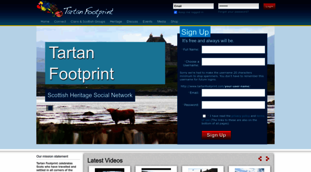 tartanfootprint.com