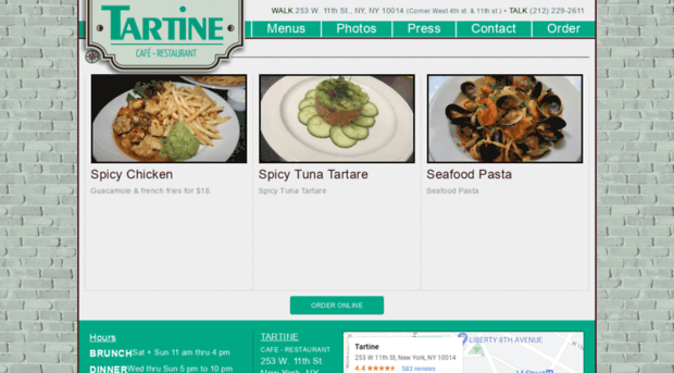 tartinecafenyc.com