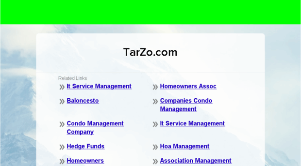 tarzo.com