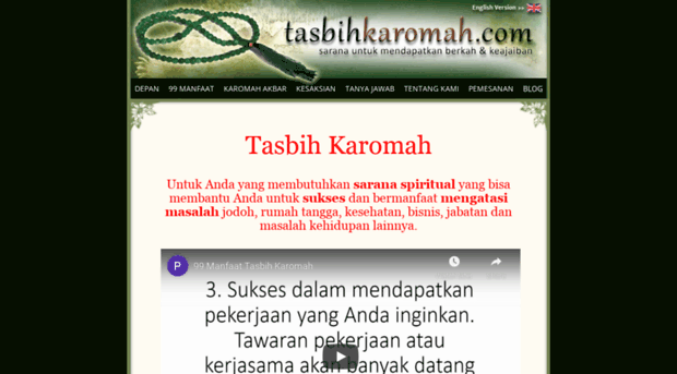 tasbihkaromah.com