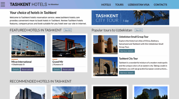 tashkent-hotels.com