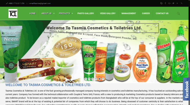 tasmiacosmetics.com