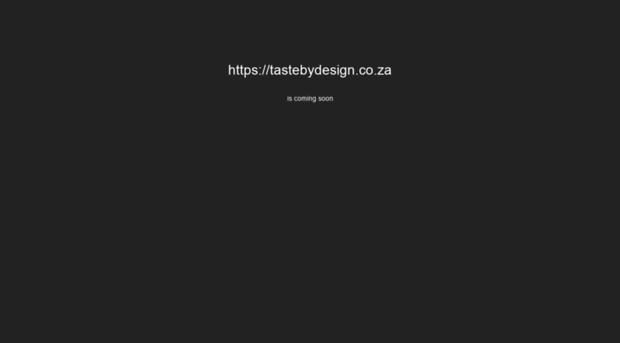 tastebydesign.co.za