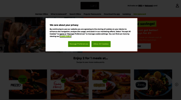 tastecard.co.uk