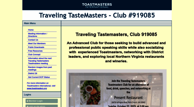 tastemasters.toastmastersclubs.org