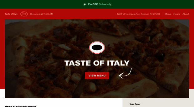 tasteofitalymenu.com