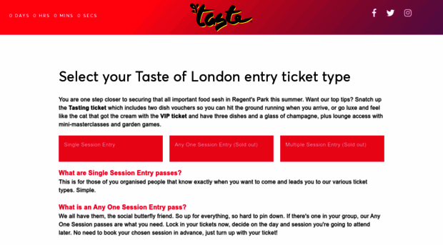 tasteoflondon.seetickets.com