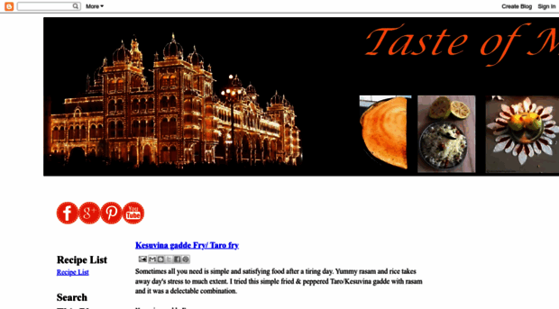 tasteofmysore.com