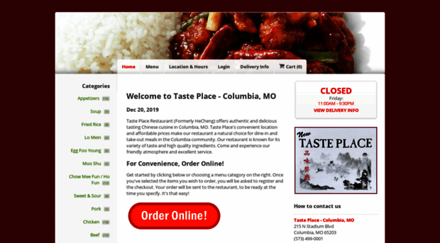 tasteplacecolumbia.com