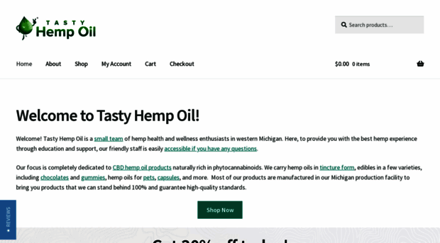 tastyhempoil.com