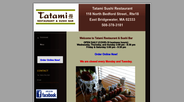 tatamisushibar.com