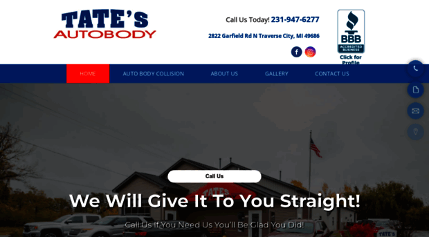 tatesautobody.com