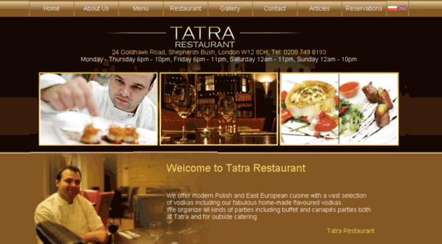 tatrarestaurant.co.uk